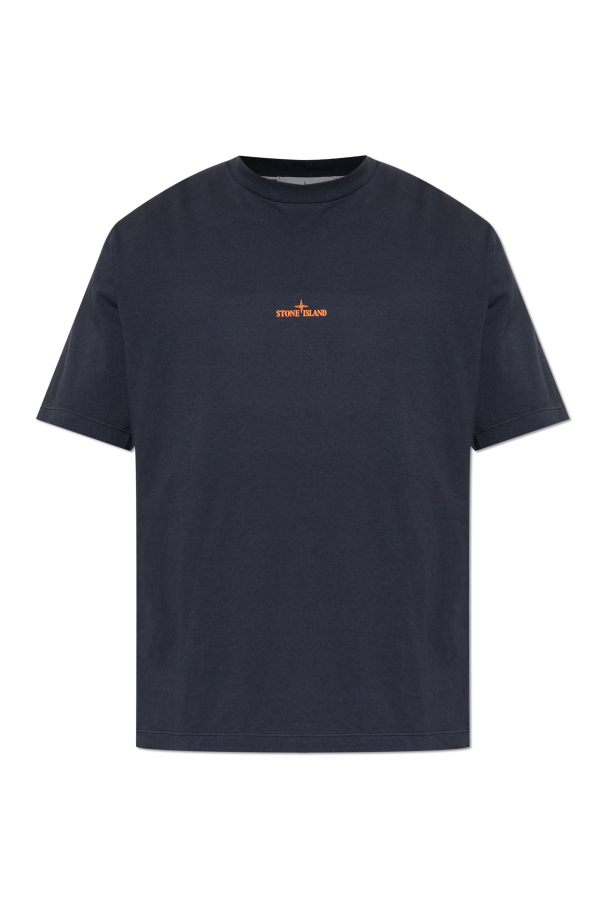 T-shirt with logo od Stone Island