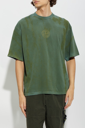 Stone Island Camiseta con logo estampado