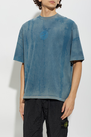 Stone Island Camiseta con logotipo estampado