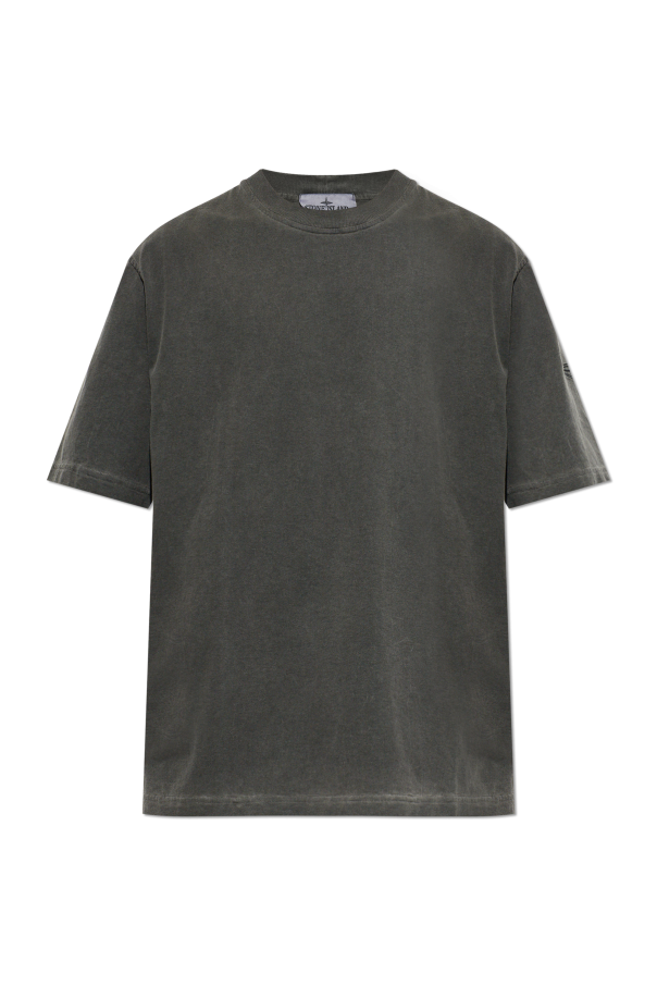 T-shirt with embroidered logo od Stone Island
