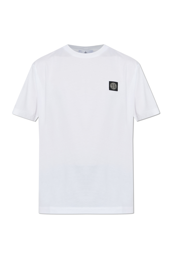 T-shirt with logo od Stone Island