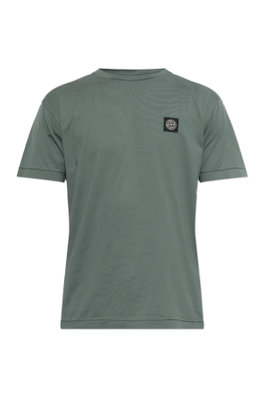 Camiseta con parche de logo