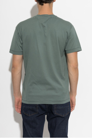 Stone Island T-shirt z naszywką z logo