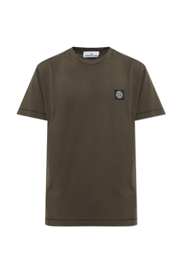 T-shirt with logo od Stone Island