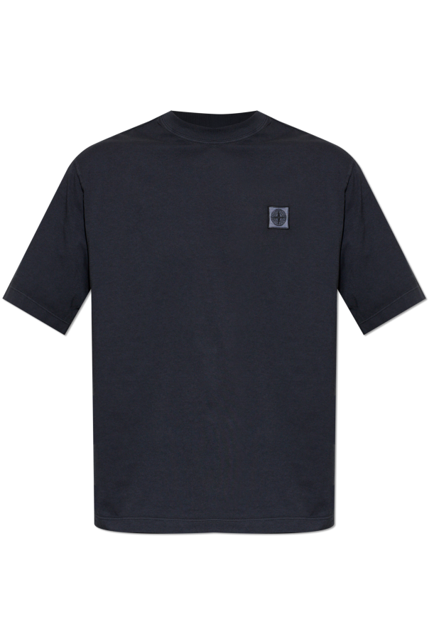 T-shirt with logo od Stone Island