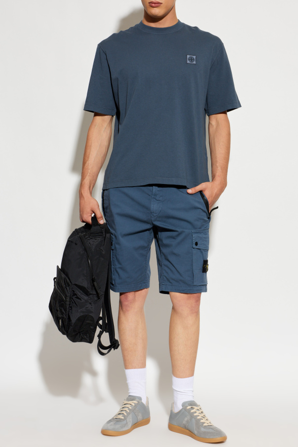 Stone Island T-shirt with logo patch