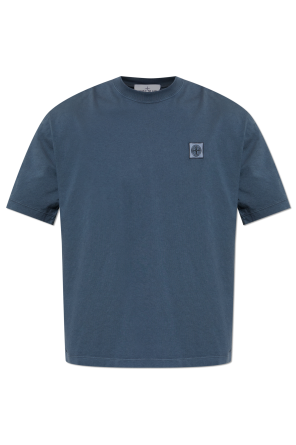 Camiseta con parche de logo