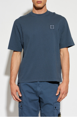 Stone Island T-shirt with logo patch