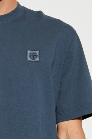 Stone Island T-shirt with logo patch