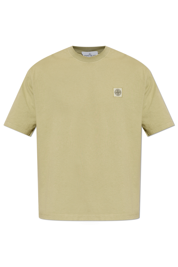 T-shirt with logo od Stone Island