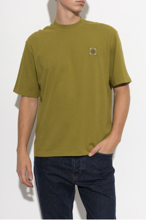 Stone Island Тениска с апликация с лого