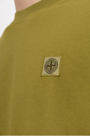 Stone Island Тениска с апликация с лого