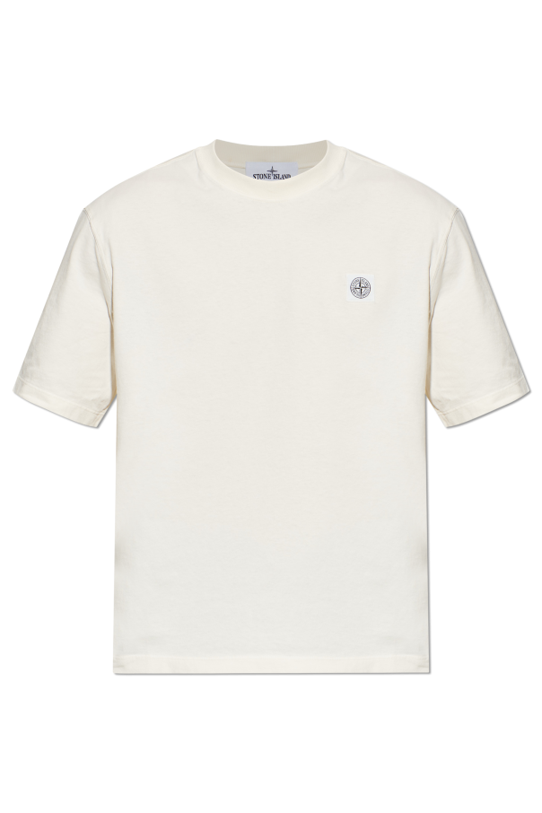 T-shirt with logo od Stone Island