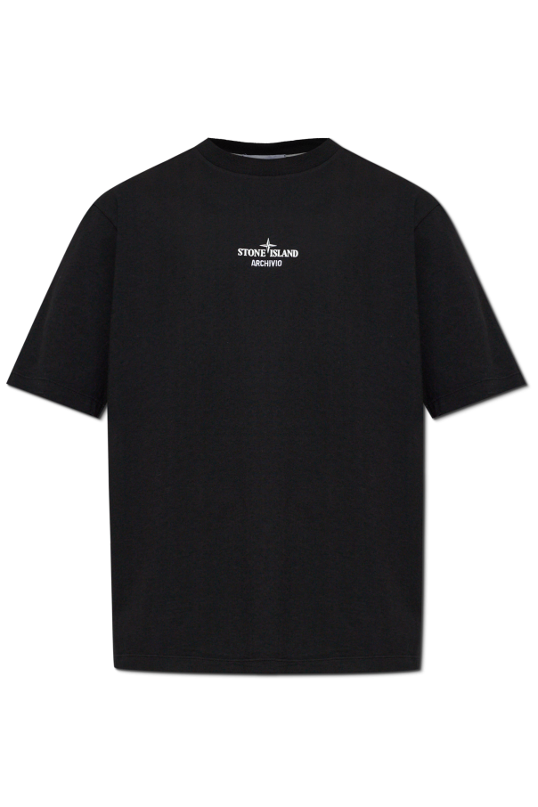 T-shirt with logo od Stone Island