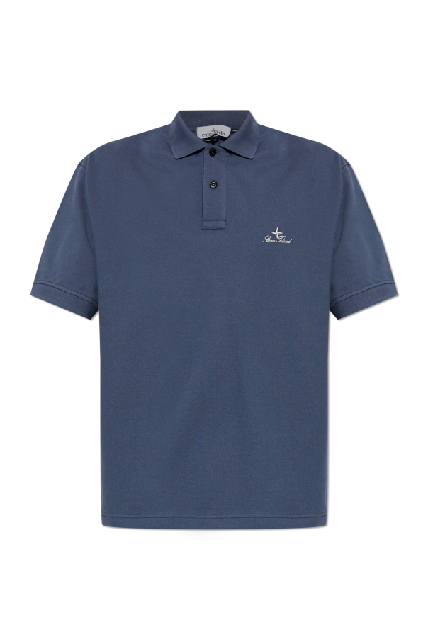 Polo with logo od Stone Island