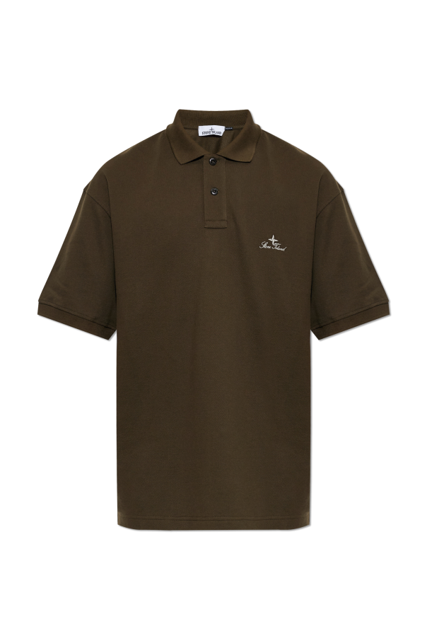 Polo with logo od Stone Island