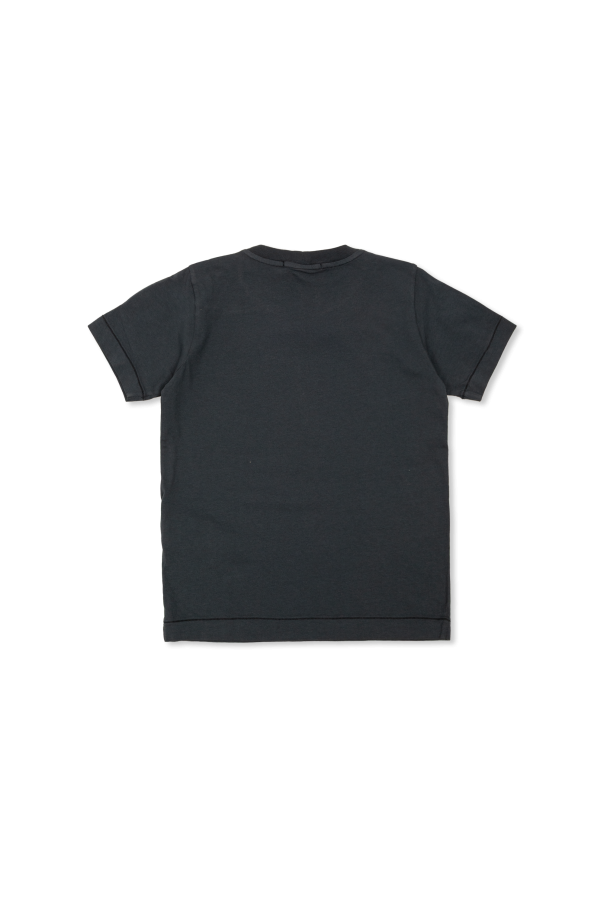 Stone Island Junior T-shirt with logo patch
