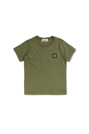 Camiseta con parche de logo