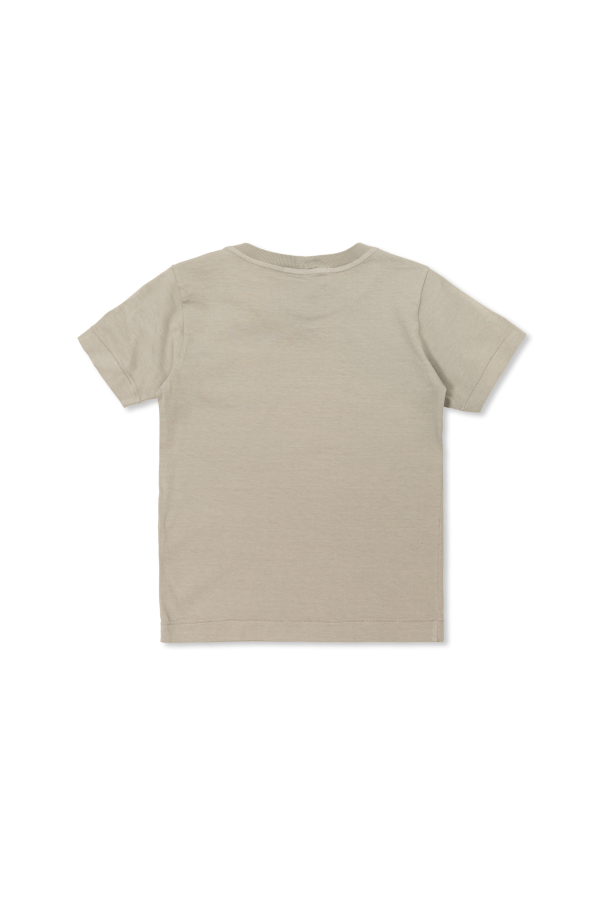 Stone Island Junior T-shirt with logo patch