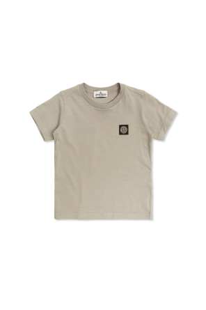 Camiseta con parche con logo