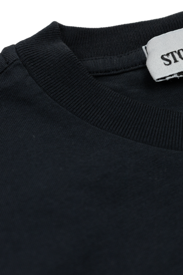 Stone Island Junior T-shirt with printed logo