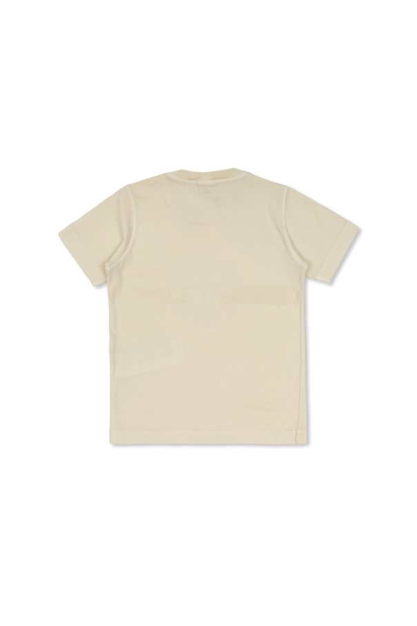Stone Island Junior T-shirt with printed logo