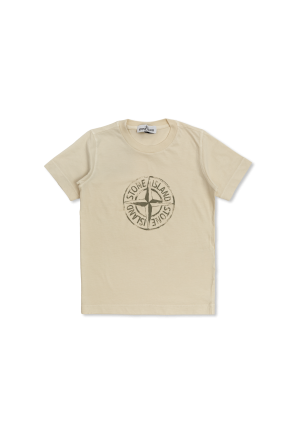 T-shirt with printed logo