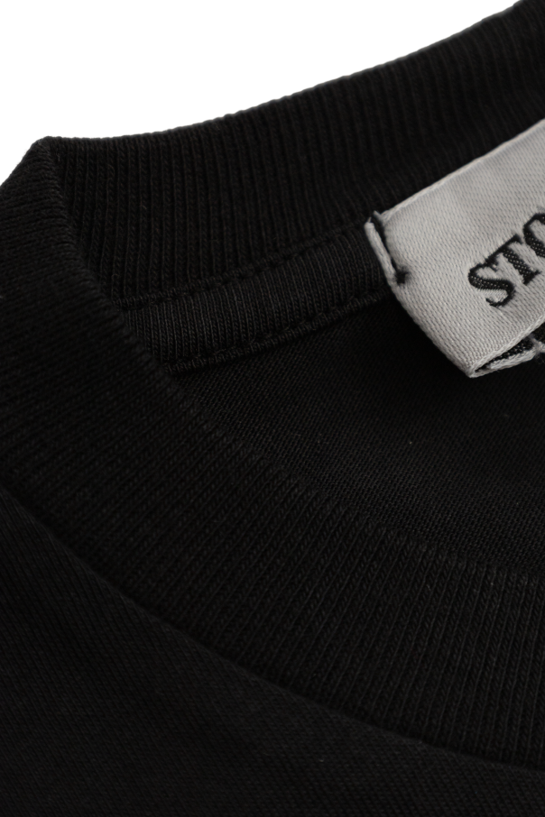 Stone Island Junior T-shirt with printed logo