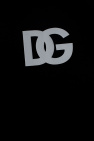 Dolce & Gabbana Kids mixed-print bucket bag Logo T-shirt