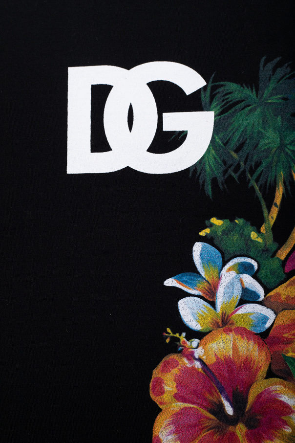 Dolce & Gabbana splatter effect shirt Kids Printed T-shirt