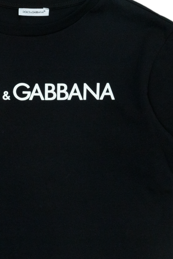 Dolce & Gabbana Kids T-shirt z długimi rękawami