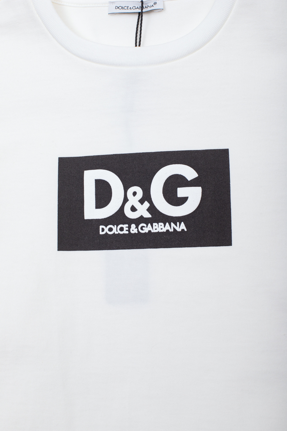 DOLCE & GABBANA BASSA SNEAKERS Logo T-shirt