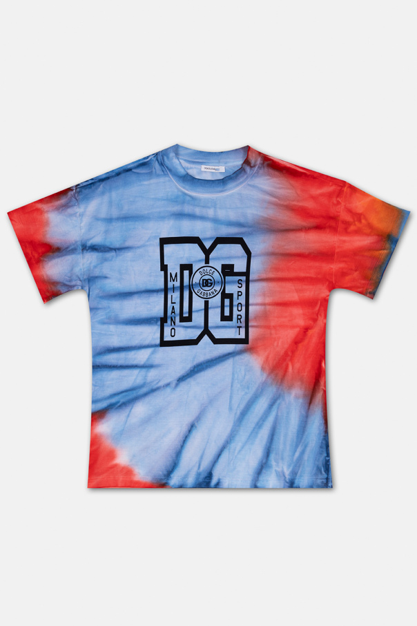 Dolce & Gabbana Kids Tie-dye T-shirt