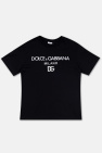 Dolce & Gabbana Kids TEEN logo-plaque leather tote bag