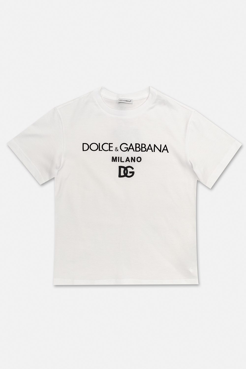 dolce slogan-print & Gabbana Kids Logo T-shirt
