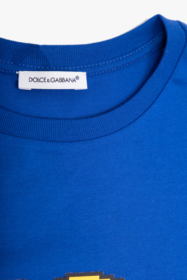 Dolce & Gabbana Kids dolce gabbana kids logo embroidered wool sweater