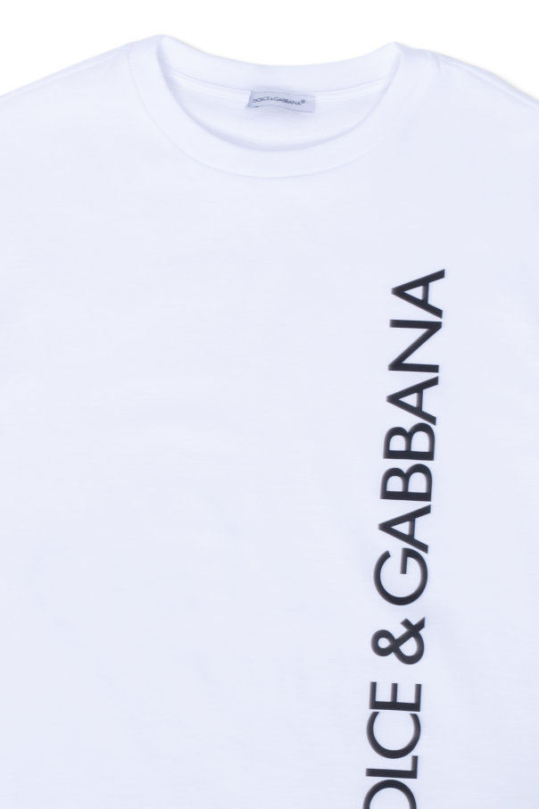 dolce gabbana tailored swim shorts Logo t-shirt