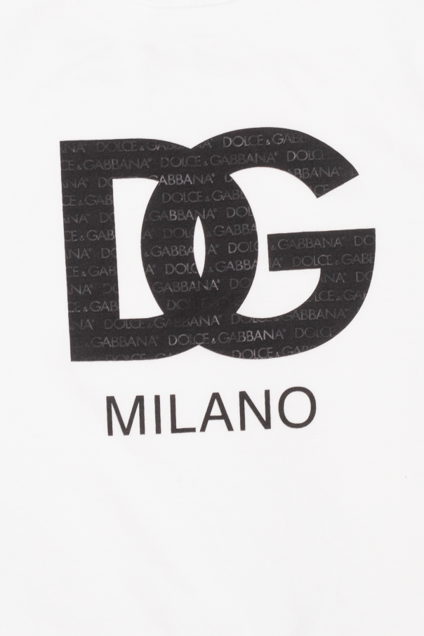 Dolce & Gabbana Kids Dolce & Gabbana Kids logo-detail metallic-effect sandals