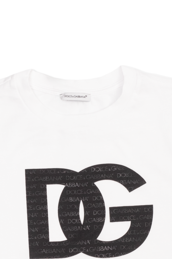 Dolce & Gabbana Kids striped-trim polo shirt Dolce & Gabbana боксеры с логотипом на поясе