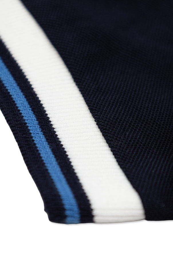 Dolce & Gabbana Kids Baumwoll-Poloshirt mit gesticktem Logo