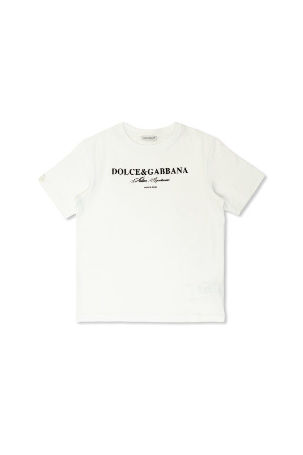 T-shirt with logo od Dolce & Gabbana Kids