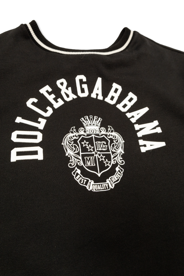 Dolce & Gabbana Kids T-shirt with embossed logo