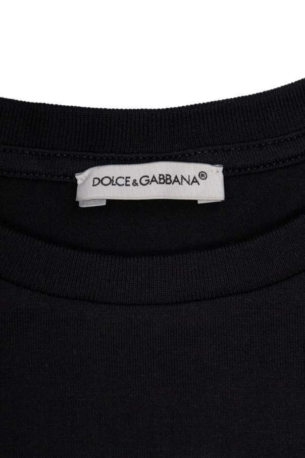Dolce & Gabbana Kids Tričko s potlačou