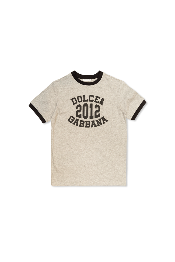 T-shirt with logo od Dolce & Gabbana Kids