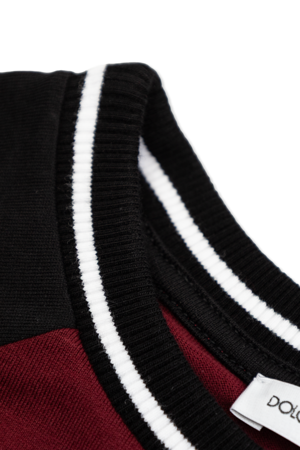 Dolce & Gabbana Kids Camiseta con logotipo estampado