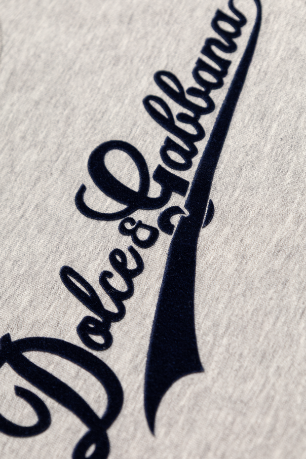 Dolce & Gabbana Kids Baumwoll-T-Shirt mit Logo