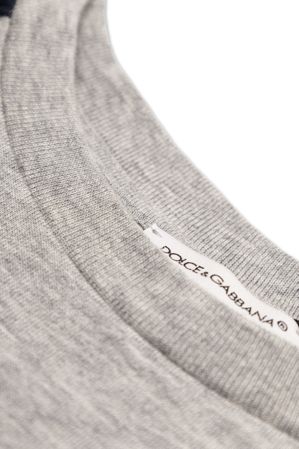 Dolce & Gabbana Kids Baumwoll-T-Shirt mit Logo