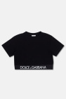 Dolce & Gabbana Kids mix-print hooded dress