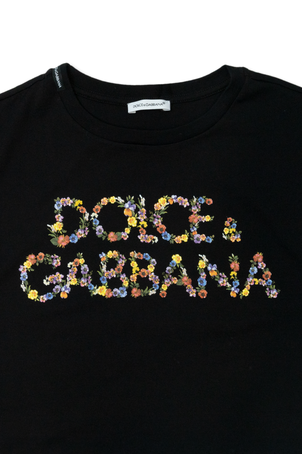 Dolce & Gabbana Kids ruffled t shirt dolce gabbana t shirt