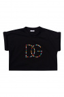 dolce DRESS gabbana side stripe tapered trousers item Logo T-shirt